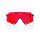 Ochelari ciclism 100% S3 FDJ - Gloss Translucent Red/Blue / HiPER Fire Red Mirror Lens