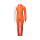 Costum concurs schi copii POC Skin GS - Zink Orange/Hydrogen White