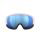 Ochelari schi POC Fovea Mid Race - Hydrogen White/Uranium Black/Partly Sunny Blue