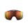 Ochelari schi POC Fovea Mid - Hydrogen White/Partly Sunny Orange