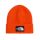 Căciulă The North Face Logo Box Cuffed - portocaliu Orange | material 100% reciclat