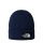 Căciulă The North Face Logo Box Cuffed - bleumarin Summit Navy | material 100% reciclat