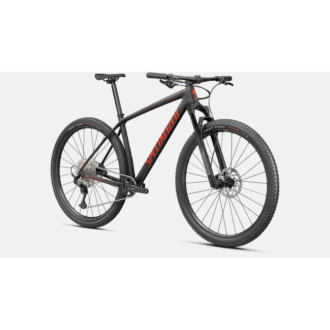 Bicicleta SPECIALIZED Epic Hardtail - Satin Carbon/Rocket Red S