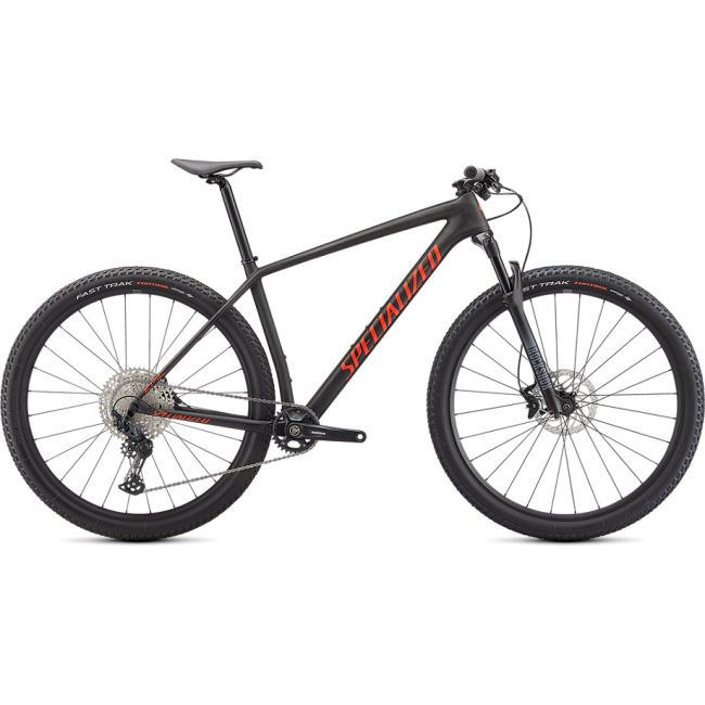 Bicicleta SPECIALIZED Epic Hardtail - Satin Carbon/Rocket Red XS