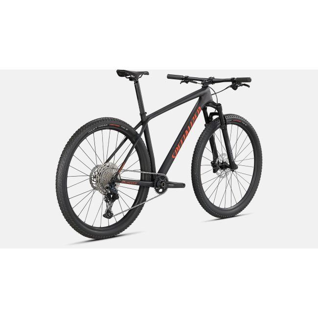 Bicicleta SPECIALIZED Epic Hardtail - Satin Carbon/Rocket Red XS