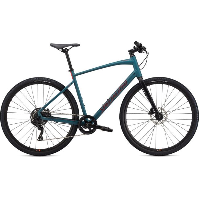 Bicicleta SPECIALIZED Sirrus X 2.0 - Dusty Turuoise/Black/Rocket Red S