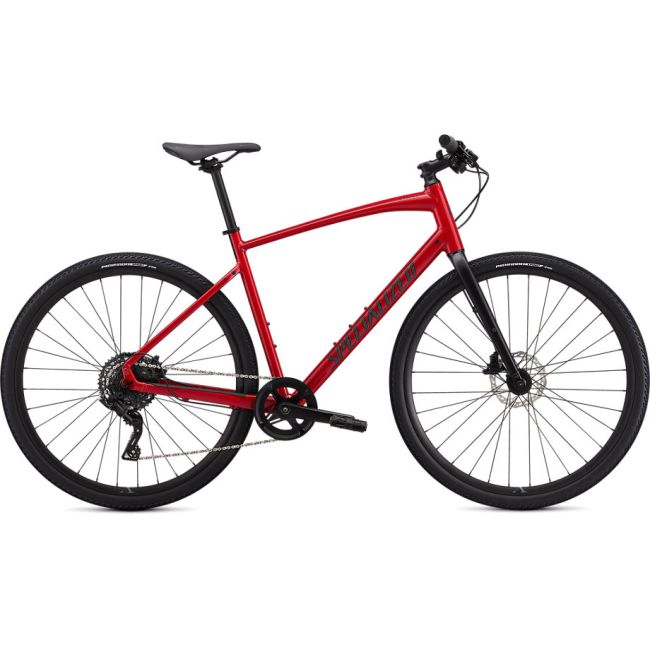 Bicicleta SPECIALIZED Sirrus X 2.0 - Flo Red W/Blue Ghost Pearl/Black/Satin Black S