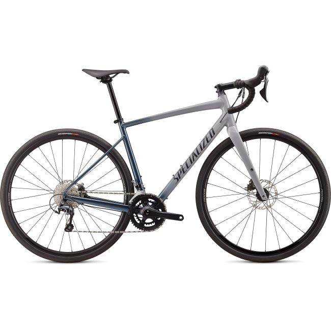 Bicicleta SPECIALIZED Diverge Elite E5 - Gloss/Satin Cool Grey-Cast Battleship Fade/Slate Clean 58