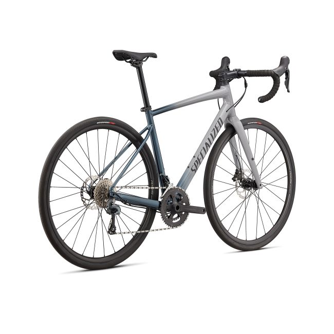 Bicicleta SPECIALIZED Diverge Elite E5 - Gloss/Satin Cool Grey-Cast Battleship Fade/Slate Clean 58