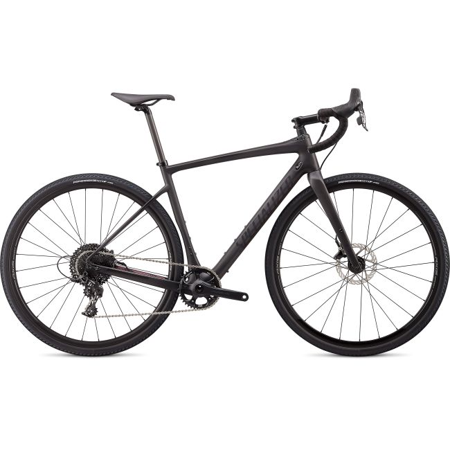 Bicicleta SPECIALIZED Diverge X1 - Satin Carbon/Black Reflective/Dusty Lilac Camo 58
