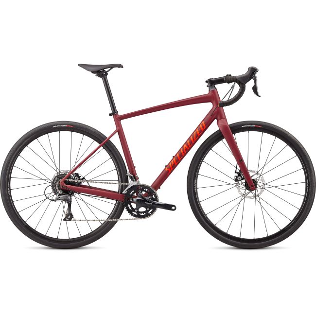 Bicicleta SPECIALIZED Diverge E5 - Satin Crimson/Rocket Red Clean Red 58
