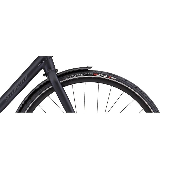 Bicicleta SPECIALIZED Men's Sirrus EQ - Black Top LTD - Satin Cast Black/Rocket Red L