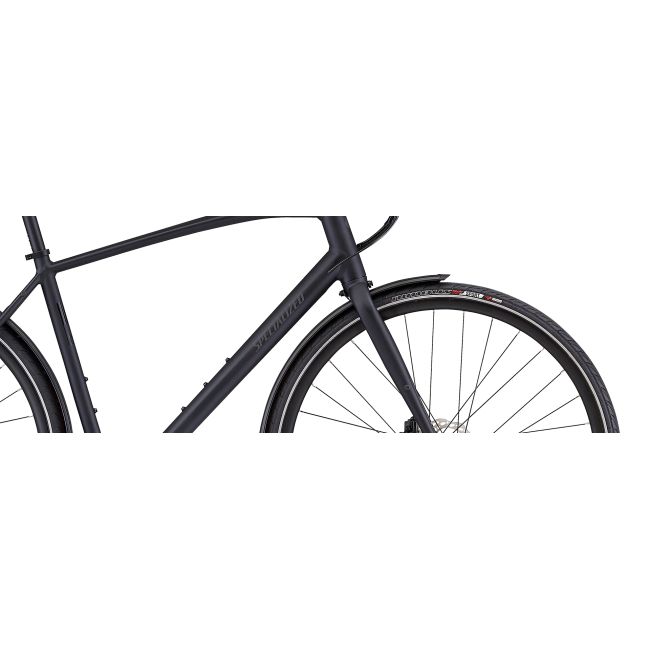 Bicicleta SPECIALIZED Men's Sirrus EQ - Black Top LTD - Satin Cast Black/Rocket Red L