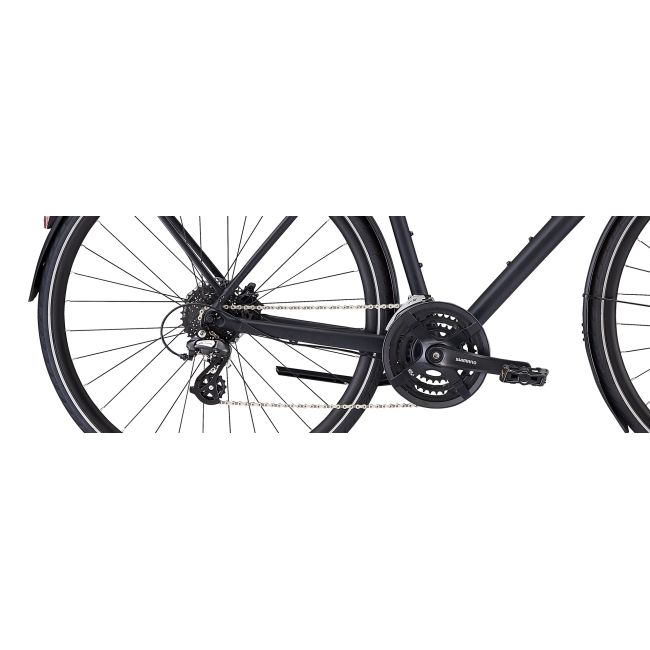 Bicicleta SPECIALIZED Men's Sirrus EQ - Black Top LTD - Satin Cast Black/Rocket Red L