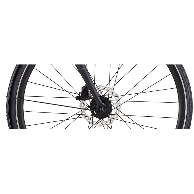 Bicicleta SPECIALIZED Men's Sirrus EQ - Black Top LTD - Satin Cast Black/Rocket Red L