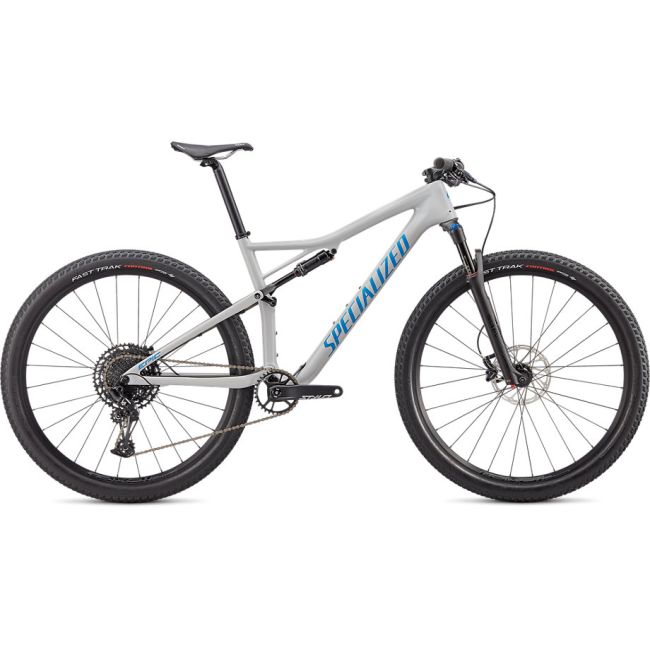 Bicicleta SPECIALIZED Epic Comp Carbon 29'' - Gloss Dove Grey Blue Ghost Pearl/Pro Blue M