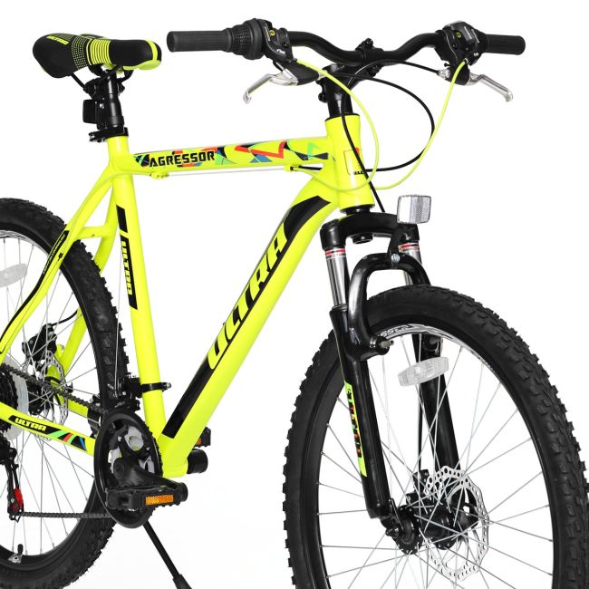 Bicicleta ULTRA Agressor 26" galben