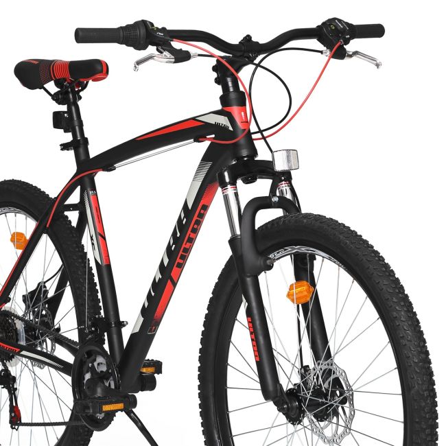 Bicicleta ULTRA Nitro RF 27.5'' negru/rosu 480mm