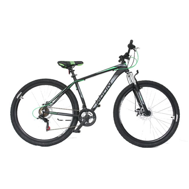 Bicicleta MOON Rider 26" graphite/verde 520 mm