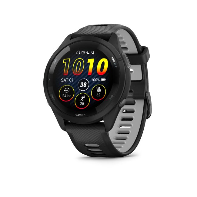 Garmin Forerunner 265 ceas multisport GPS AMOLED 46 mm - negru