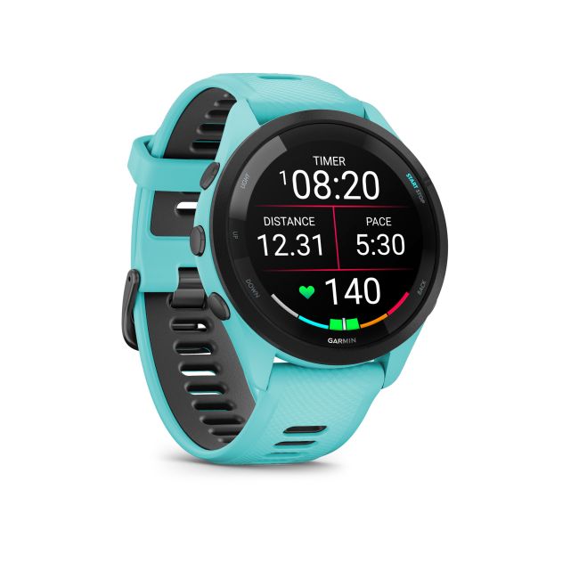 Garmin Forerunner 265 ceas multisport GPS AMOLED 46 mm - albastru