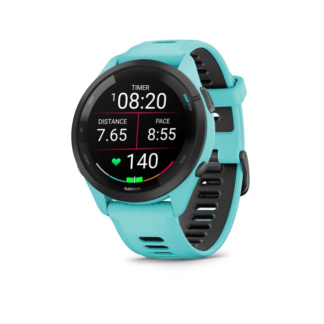 Garmin Forerunner 265 ceas multisport GPS AMOLED 46 mm - albastru