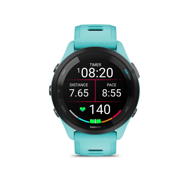 Garmin Forerunner 265 ceas multisport GPS AMOLED 46 mm - albastru