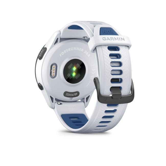 Garmin Forerunner 265 ceas multisport GPS AMOLED 46 mm - alb