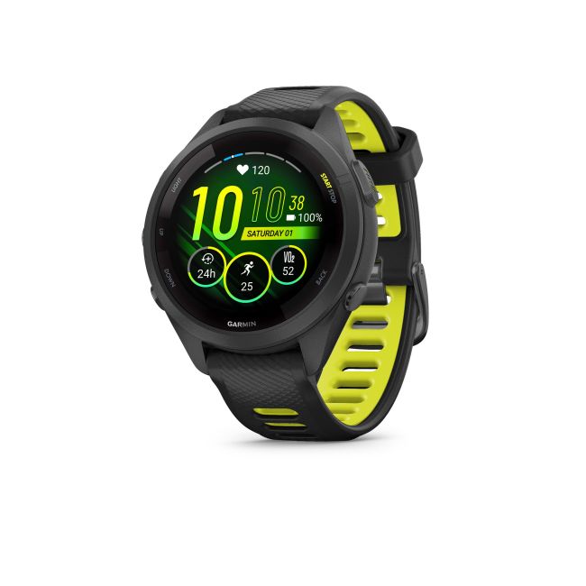 Garmin Forerunner 265s ceas multisport GPS AMOLED 42 mm - negru