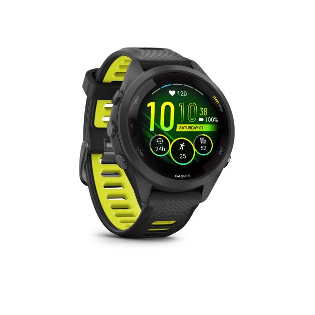 Garmin Forerunner 265s ceas multisport GPS AMOLED 42 mm - negru