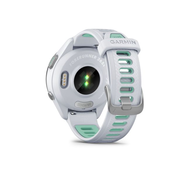 Garmin Forerunner 265s ceas multisport GPS AMOLED 42 mm - alb
