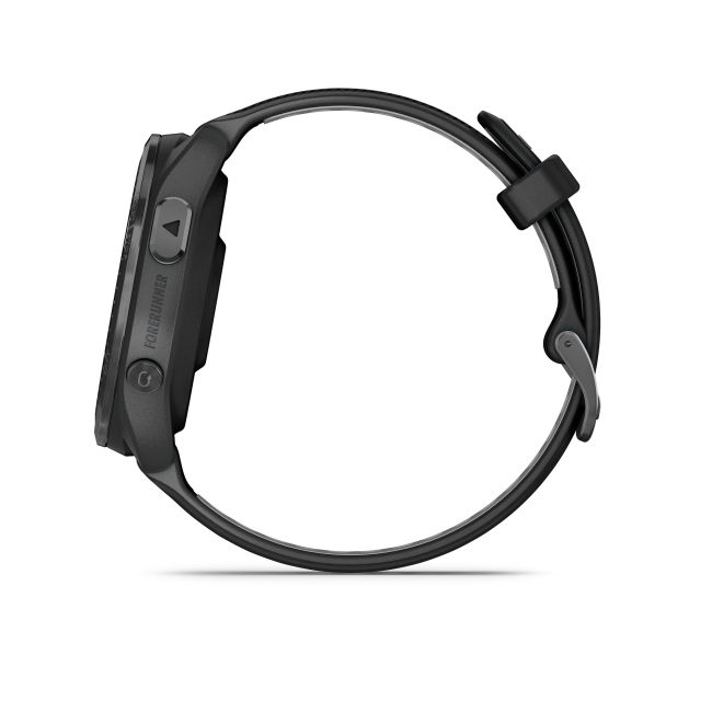 Garmin Forerunner 965 ceas multisport GPS AMOLED - gri titan DLC curea neagră
