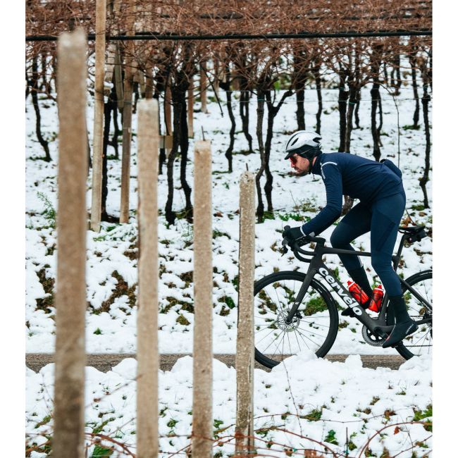Castelli - Jacheta ciclism vreme rece sau iarna, Alpha Ultimate Insulated jacket - albastru navy gri