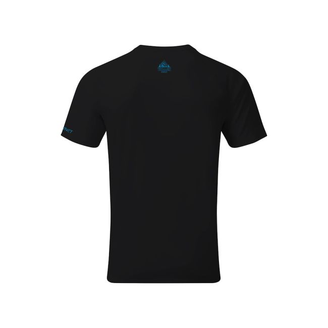 Instinct - Tricou sport Valley Series Organic TS - negru albastru multicolor