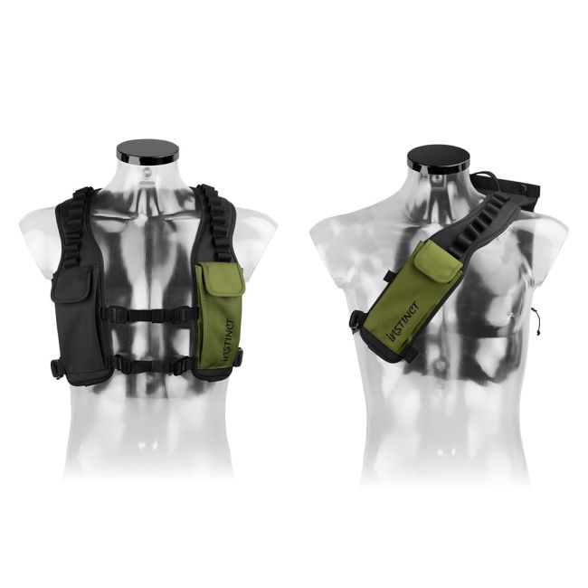 Instinct - rucsac multifunctional Komando 17L + 2x recipiente HydraPack 600ml - negru verde army