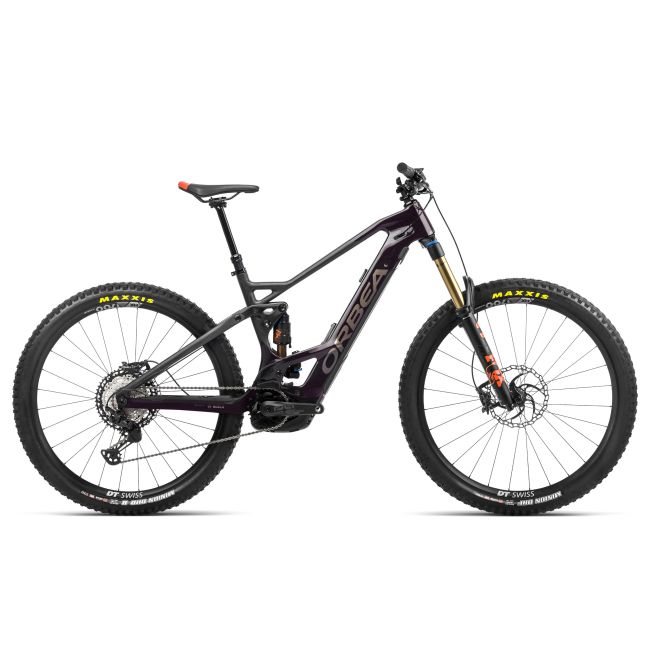Orbea Wild FS M-TEAM - bicicleta electrica full suspension 29" carbon - rosu-negru