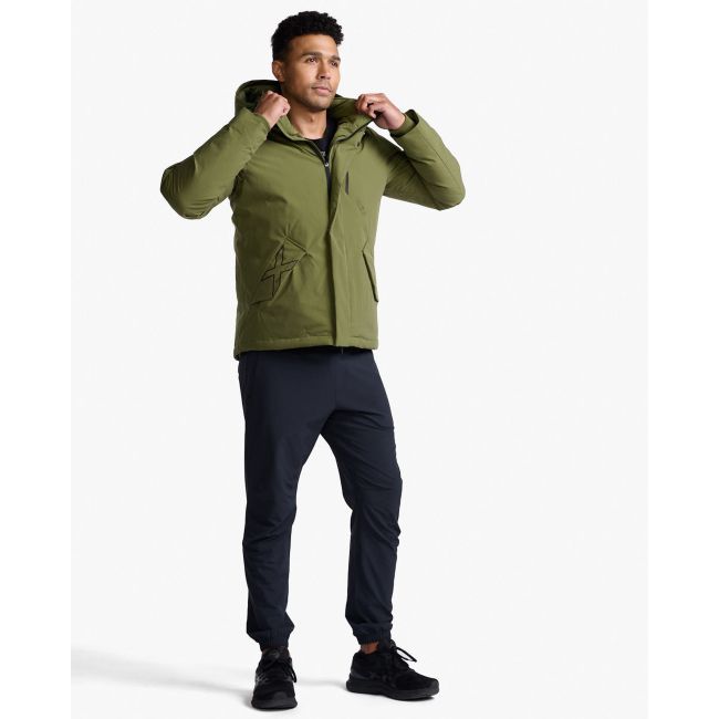 2XU - jacheta iarna cu puf - Utility Insulation Jacket - verde army