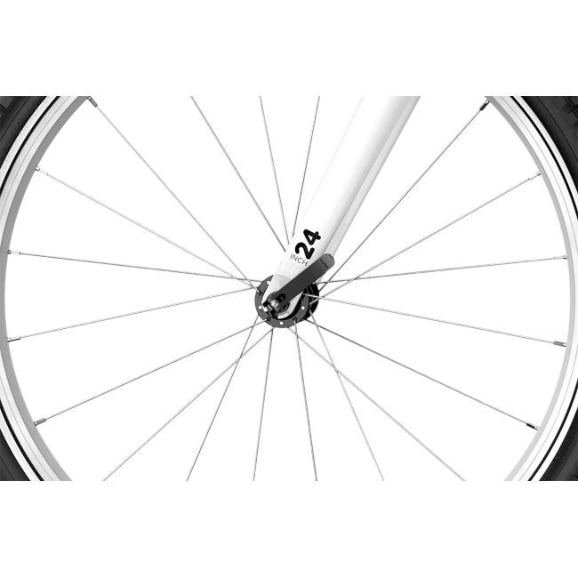 Woom - bicicleta copii 24" Woom 5, varsta recomandata 7-11 ani (125-145cm) - 8,7kg - rosu