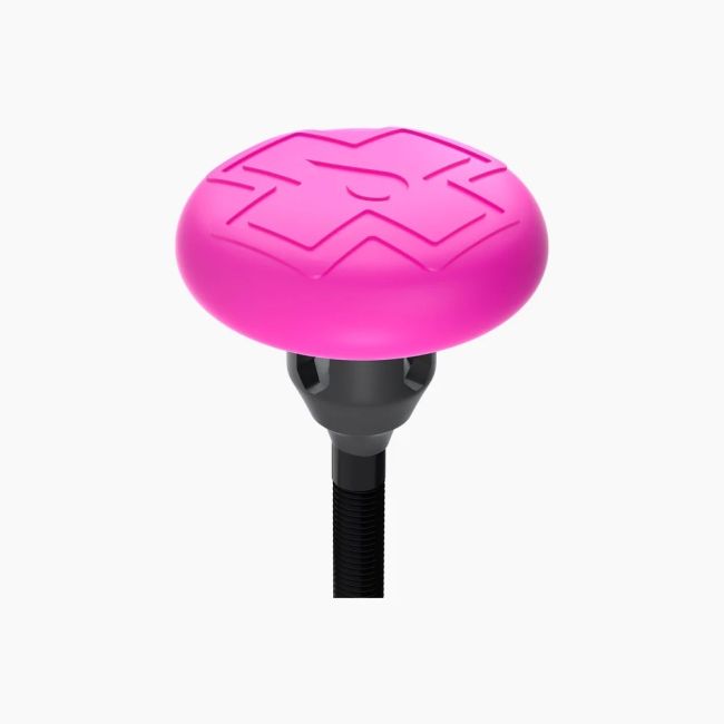 Muc-Off - Valva tubeless 44mm cu suport accesoriu localizare GPS bicicleta Stealth Tubeless Tag Holder