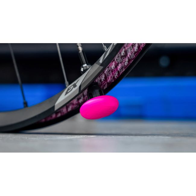 Muc-Off - Valva tubeless 44mm cu suport accesoriu localizare GPS bicicleta Stealth Tubeless Tag Holder