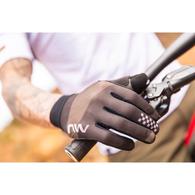Northwave - manusi degete lungi - AIR LF Full Finger Glove - Grey | Black