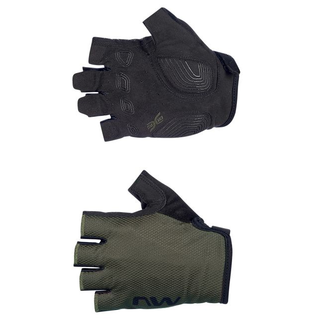 Northwave - manusi degete scurte - Active Short Finger Glove - Green Forest | Black