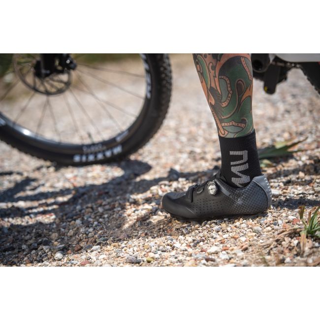 Northwave - sosete ciclism extreme air mid socks - galben fluo negru