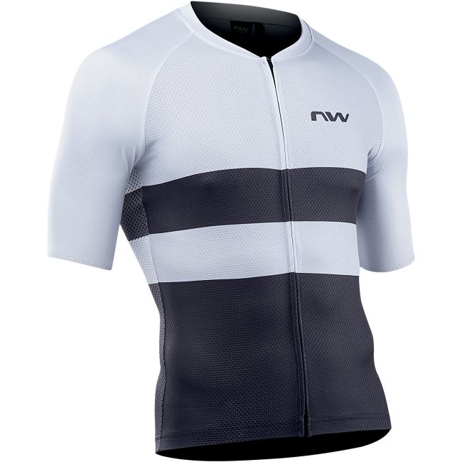 Northwave - tricou ciclism pentru barbati maneca scurta blade air jersey - negru gri deschis