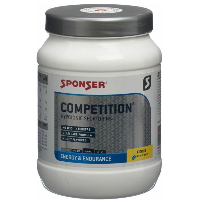 Sponser - bautura energizanta hipotonica Competition, aroma lamaie - cutie 1 kg