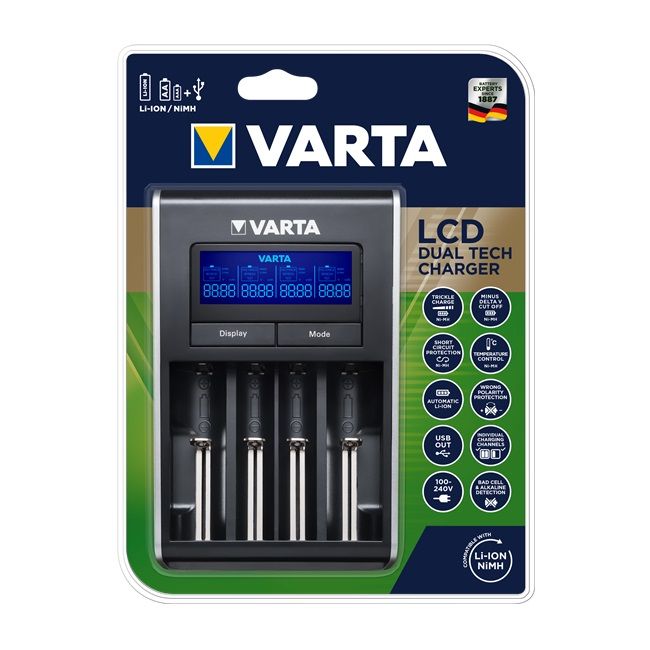 Varta - incarcator acumulatori LCD Dual Tech Charger