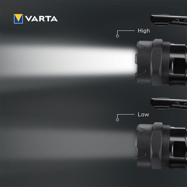 Varta - lanterna exterior Indestructible BL20 PRO - 6xAA/3xAA, protectie IP54 - 400 lumeni