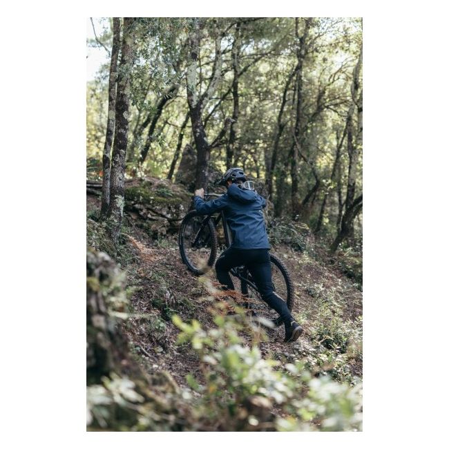 Northwave - jacheta ciclism pentru barbati ploaie si vreme rece No Worry HardShell Jacket - verde inchis padure