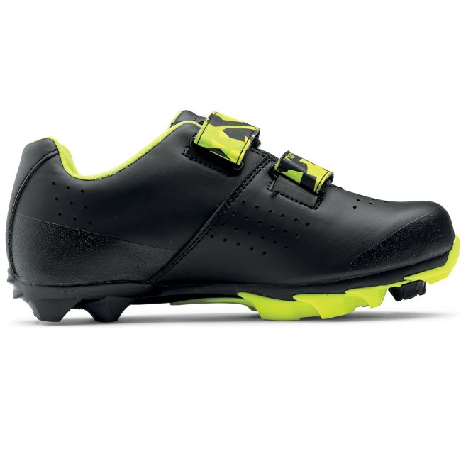 Northwave - pantofi ciclism MTB XC pentru copii Origin Junior Shoes - negru galben fluo