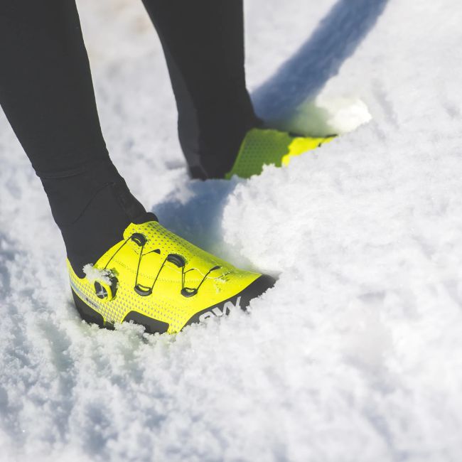 Northwave - pantofi ciclism MTB iarna Celsius XC Arctic GTX - negru galben fluo reflectorizant